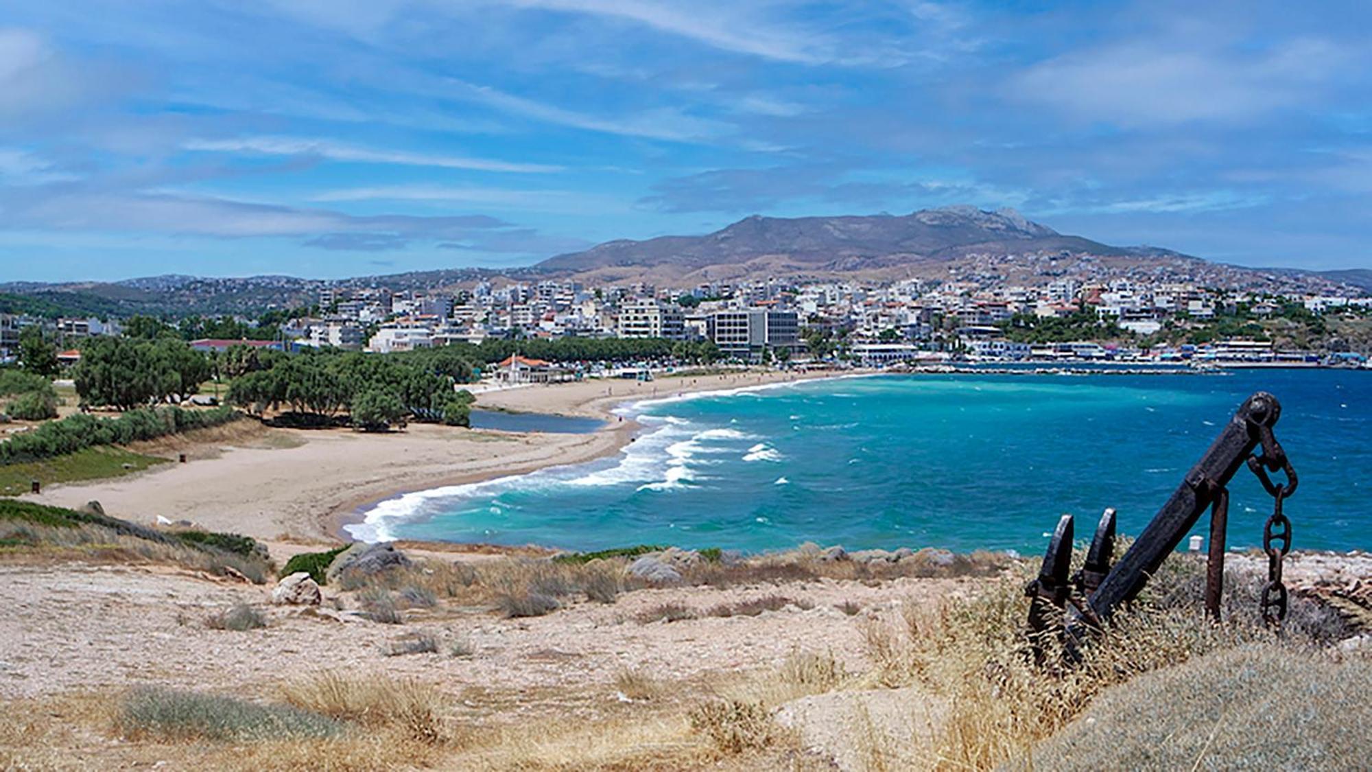 Apartmán Seaside Studio Meltemi Rafína Exteriér fotografie